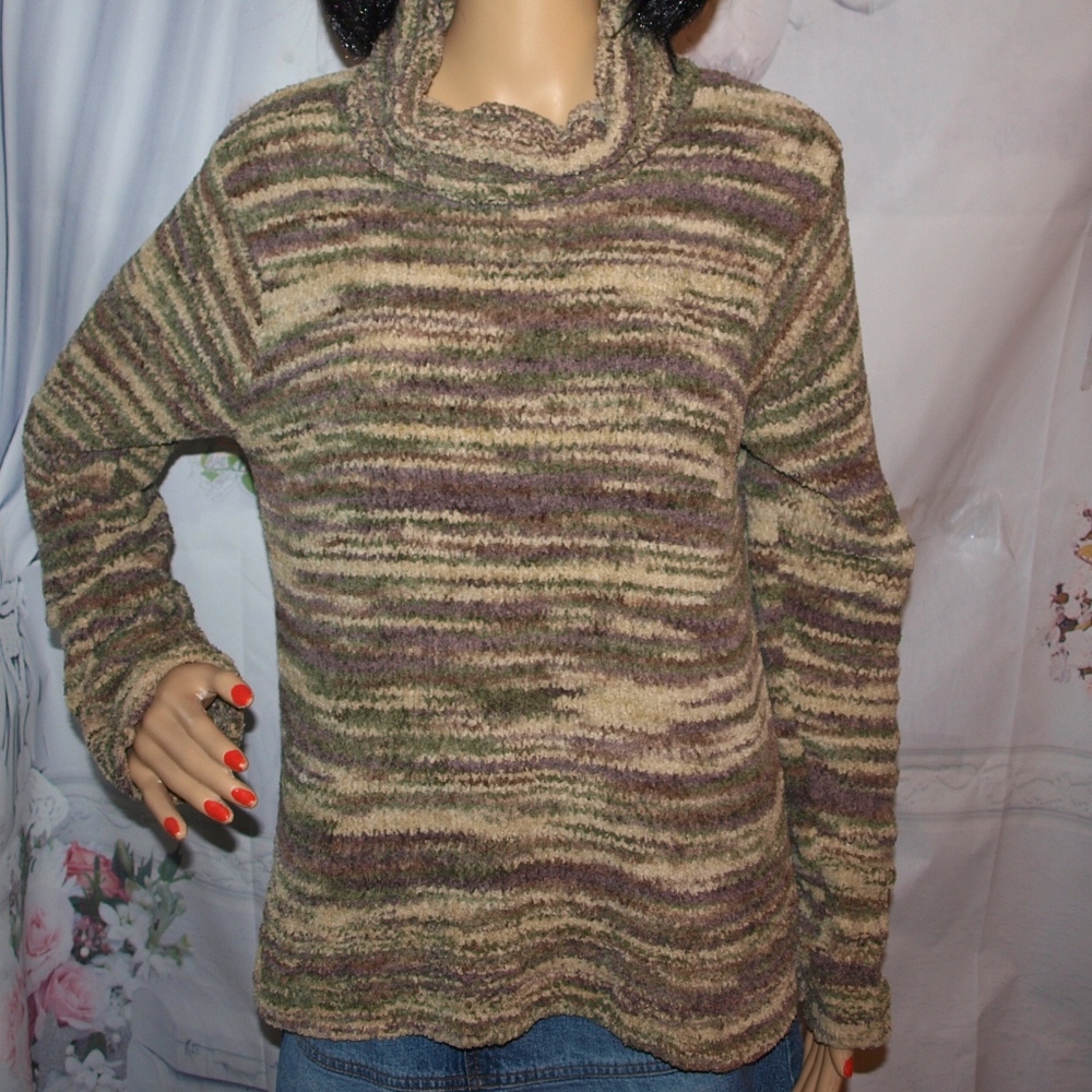 Women's Cozy Sweater Plush Super Soft Bill Blass Petites vintage